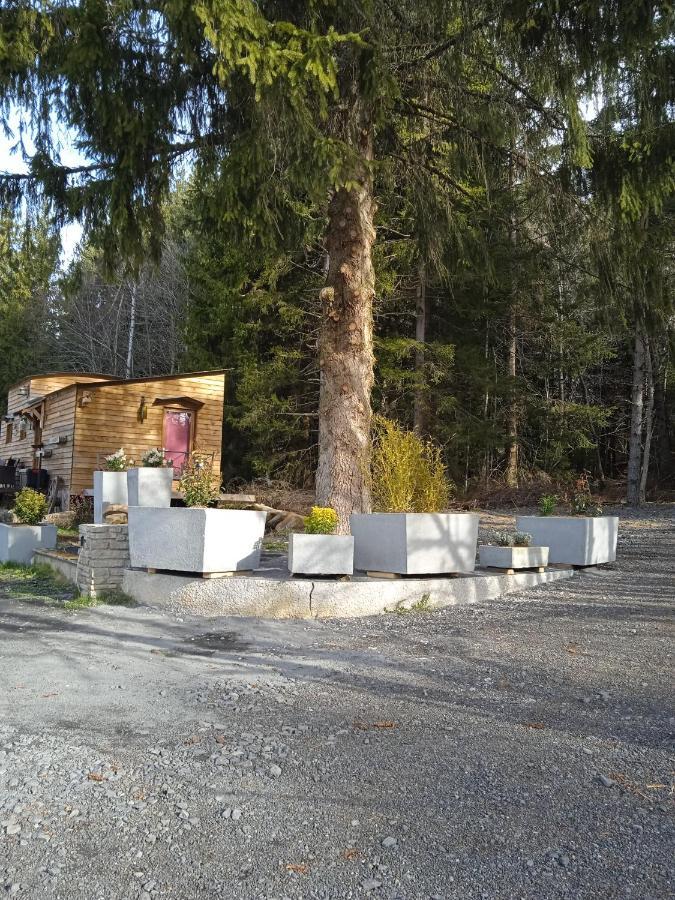 Chalet Libellule Domaine De La Mamounette Champclause Exterior foto