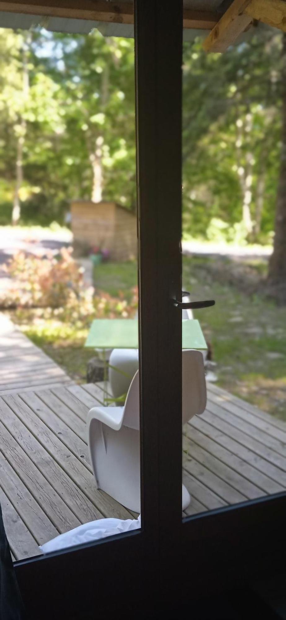 Chalet Libellule Domaine De La Mamounette Champclause Exterior foto